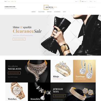 Jewelrix (PrestaShop theme for jewelry stores) Item Picture