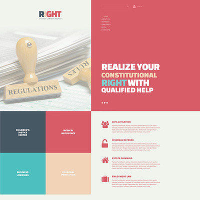 Lawyers Agency Joomla Template (Joomla template for lawyers and law firms) Item Picture