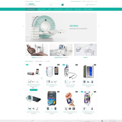Medical Equipment PrestaShop Theme (PrestaShop theme for health and medical stores) Item Picture