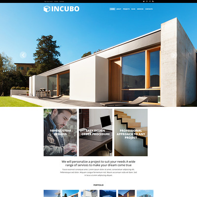 Modern Design Board Joomla Template (Joomla template for architecture ) Item Picture