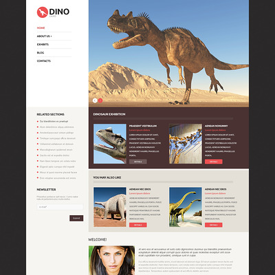 Museum Responsive WordPress Theme (museum WordPress theme) Item Picture