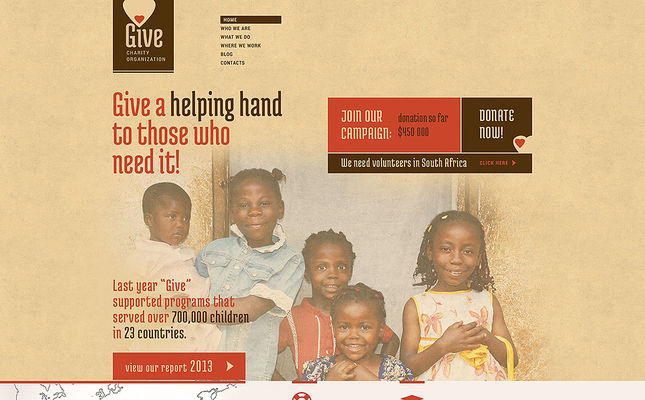 Power of Hope Community WordPress Theme (charity WordPress theme) Screenshot