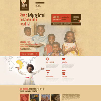 Power of Hope Community WordPress Theme (charity WordPress theme) Item Picture