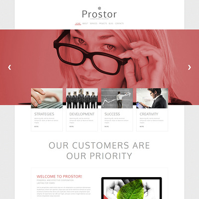 Pro Solutions for Startups Joomla Template (Joomla template for consultants and consulting firms) Item Picture