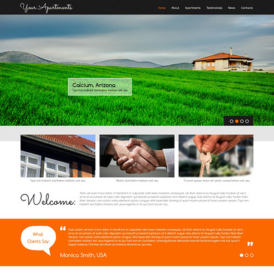 Real Estate Agency Responsive Joomla Template (Joomla theme for real estate) Item Picture
