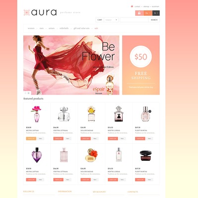Responsive Perfumes Store PrestaShop Theme (PrestaShop theme for makeup, cosmetics, perfume, and beauty products) Item Picture
