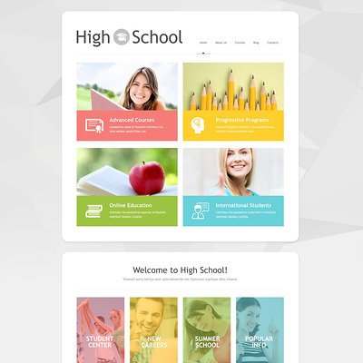 Schoolmaster WordPress Theme (education WordPress theme) Item Picture