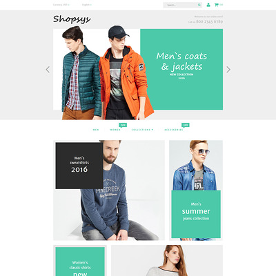 Shopsys (Magento theme for mens and womens clothing) Item Picture