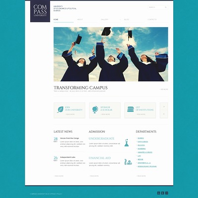 Solid University WordPress Theme (education WordPress theme) Item Picture