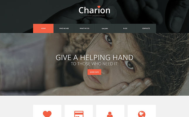 Tender Heart Community WordPress Theme (charity WordPress theme) Screenshot