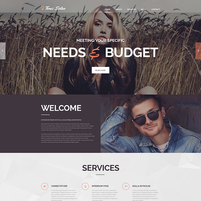 Tomi Solas WordPress Theme (WordPress theme for photogaphers) Item Picture