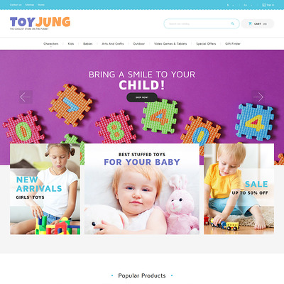 ToyJung (PrestaShop theme for toy stores) Item Picture