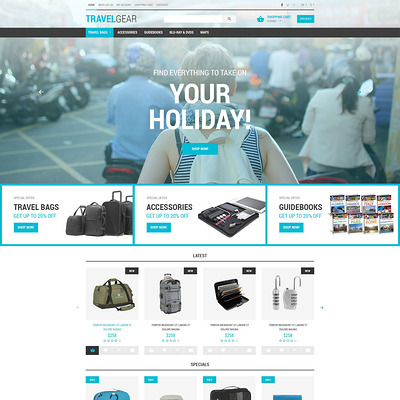 PrestaShop Themes for Travel Websites 