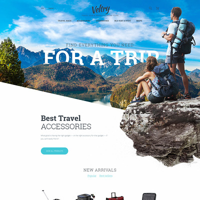 Veltry (PrestaShop themes for travel and tourism companies) Item Picture