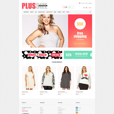 Women Clothes Store PrestaShop Theme (PrestaShop theme for womens clothing) Item Picture