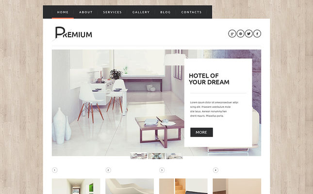 best wordpress themes hotels feature