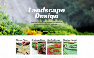 best wordpress themes landscapers gardeners feature