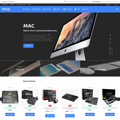 iShop (Magento theme for electronics stores) Item Picture