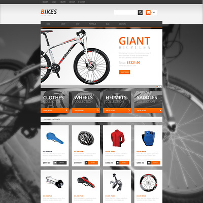 BMX Responsive WooCommerce Theme (WooCommerce theme for sports, gym, and fitness stores) Item Picture
