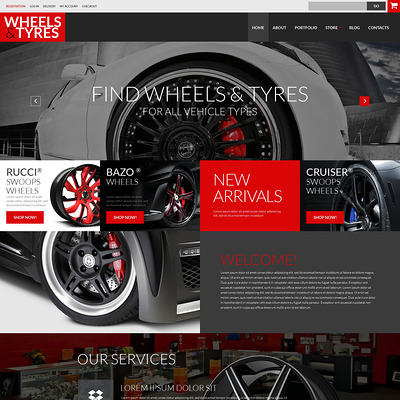 Car Parts Accessories WooCommerce Theme (WooCommerce theme for car, vehicle, and automotive stores) Item Picture
