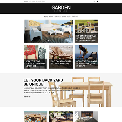 Furniture Responsive WooCommerce Theme (WooCommerce theme for furniture stores) Item Picture