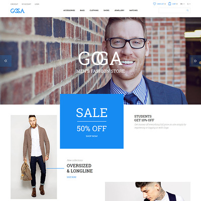 GOGA OpenCart Template (OpenCart theme for clothing stores) Item Picture