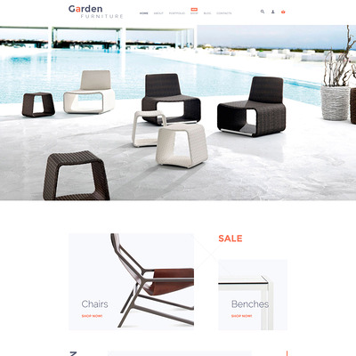Garden Furniture WooCommerce Theme (WooCommerce theme for furniture stores) Item Picture