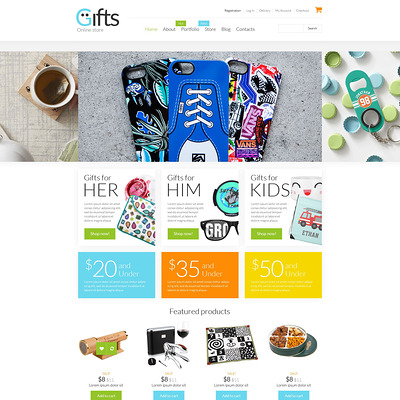 Gifts Shop WooCommerce Theme (WooCommerce theme for florists and gift stores) Item Picture