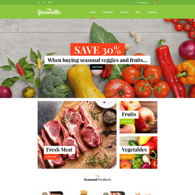 Greenville (WooCommerce theme for selling food and spices) Item Picture