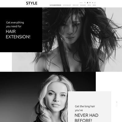 Hair and Beauty Salon OpenCart Template (OpenCart theme for selling cosmetics, hair products, and perfumes) Item Picture