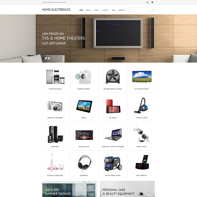 Home Electronics WooCommerce Theme (WooCommerce theme selling electronics) Item Picture