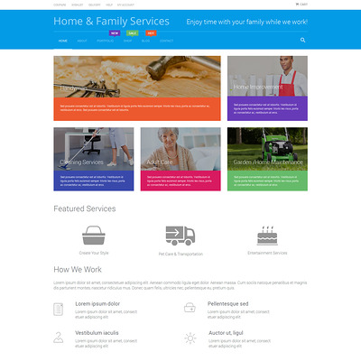 Home Repairs WooCommerce Theme (WooCommerce theme for home improvement and construction supplies) Item Picture