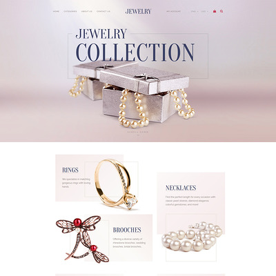 Jewelry Collection (OpenCart theme for selling jewelry and watches) Item Picture