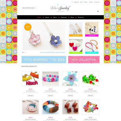 Jewelry Responsive WooCommerce Theme (WooCommerce theme for selling jewelry and watches) Item Picture