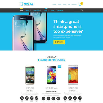 Mobile Technology WooCommerce Theme (WooCommerce theme selling electronics) Item Picture