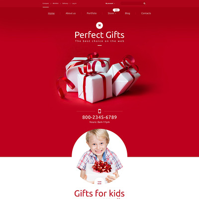 Perfect Gifts WooCommerce Theme (WooCommerce theme for florists and gift stores) Item Picture