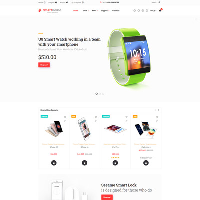 SmartHouse (WooCommerce theme selling electronics) Item Picture