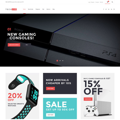 TechLab (WooCommerce theme selling electronics) Item Picture