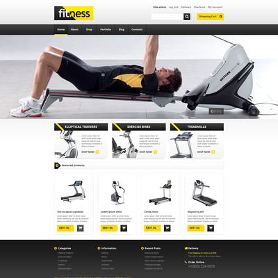 Training Equipment WooCommerce Theme (WooCommerce theme for sports, gym, and fitness stores) Item Picture