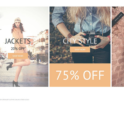 Zizi OpenCart Template (OpenCart theme for clothing stores) Item Picture