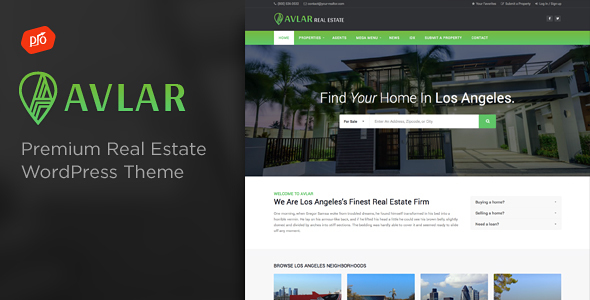 Avlar (real-estate WordPress theme) Item Picture