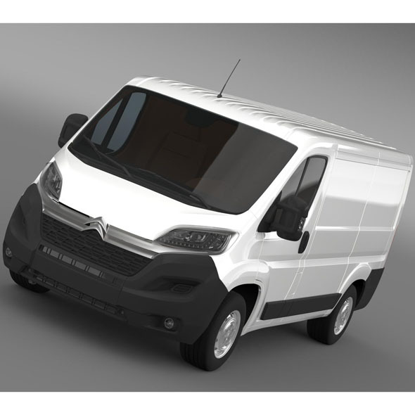 Citroen Jumper Van L1H1 2015 (3D model of a car, vehicle, or automobile) Item Picture
