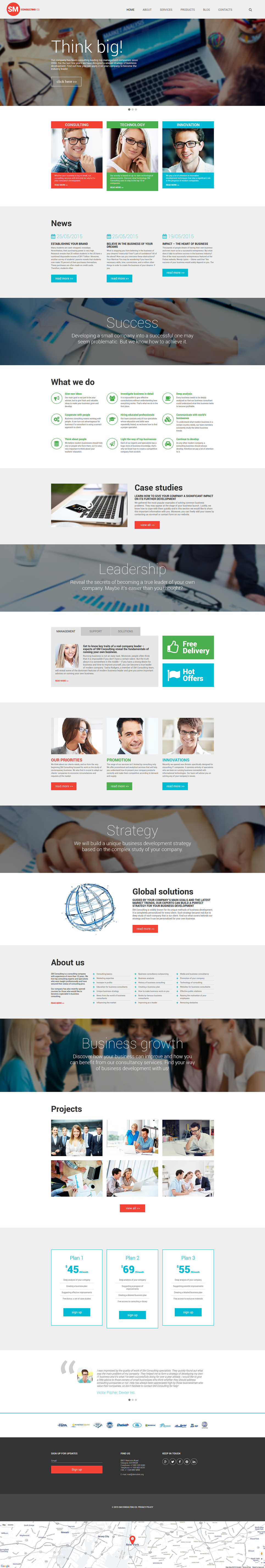 Consulting Co WordPress Theme (stunning WordPress theme) Item Picture