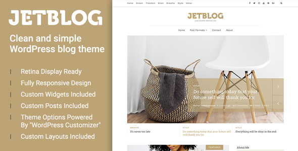 Jetblog (viral WordPress theme with frontend submission) Item Picture