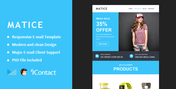 Matice (email template) Item Picture