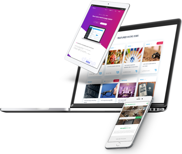 MicrojobEngine (Fiverr style WordPress theme) Item Picture