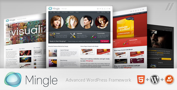 Mingle (WordPress theme) Item Picture