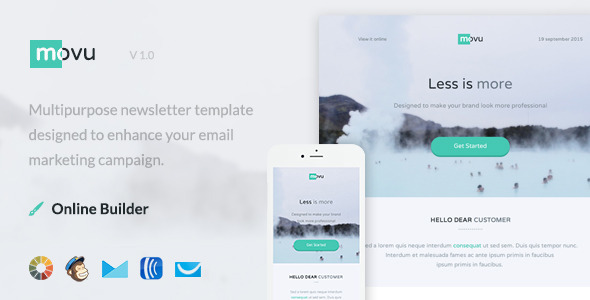 Movu (email template) Item Picture