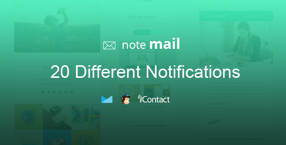 Note Mail (email template) Item Picture