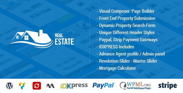 Real Estate WordPress (real-estate WordPress theme) Item Picture